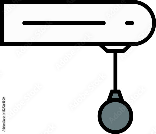 Factory Machine Icon Element