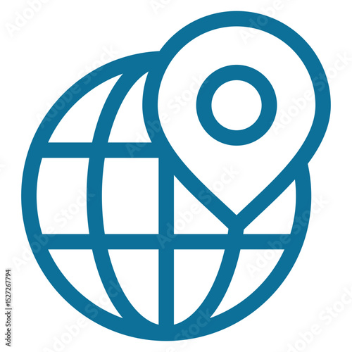 Ip Address Icon Element For Design