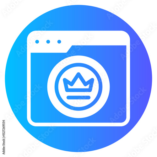 website gradient icon