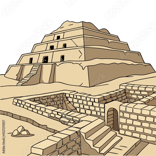Túcume Archaeological Complex in Chiclayo with 26 Ancient Pyramid Ruins. Perfect for: Día del Patrimonio, Túcume (Chiclayo, Peru)