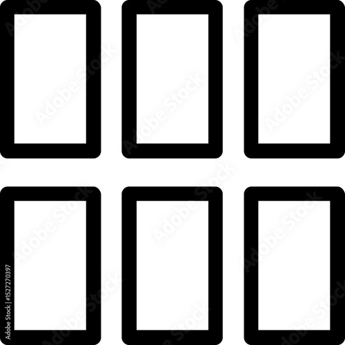 Window types line icons. Vector illustration include icon - sliding, paladian, awning, basement, transom, accordion, skylight, outline pictogram for architecture. 64x64 Pixel Perfect, Editable Stroke