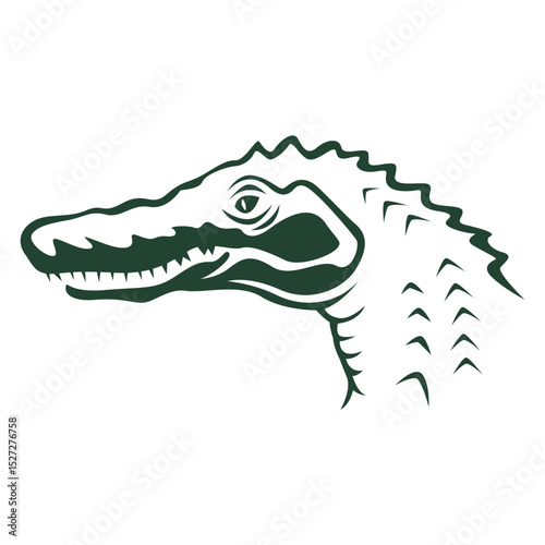 Crocodile logo icon design
