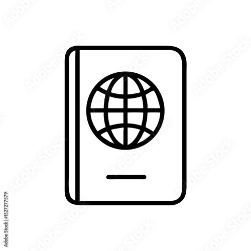 Colorful Passport With Globe Symbolizing Modern Travel Opportunities for Global Exploration