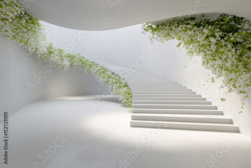 futuristic architecture featuring smooth forms glass concrete and greenery