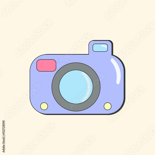 photo camera icon vector illustration
