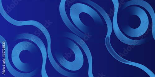 Blue abstract background. Geometric lines pattern. Modern shiny blue gradient lines. Futuristic technology graphic design. vector eps 10