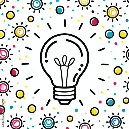 Creative Idea Lightbulb