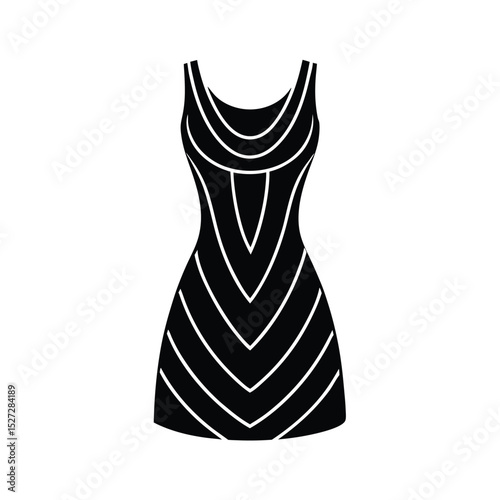 Layered Knit Fit vector illustration