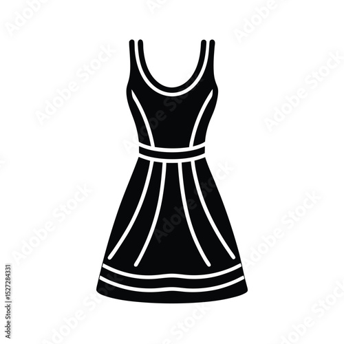 Drape Knit Fit vector illustration 