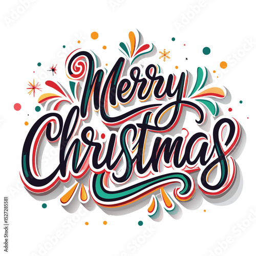 Festive Merry Christmas Greeting (2)