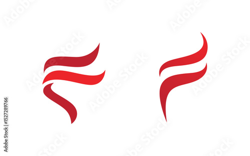 Flames Logo icon illustration vector design template v1.101