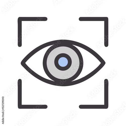 eye scan icon