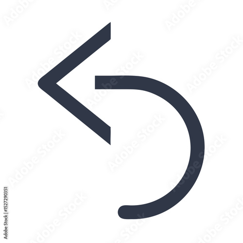 reply backward arrow icon