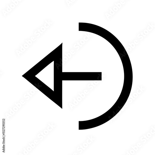 reply backward arrow icon