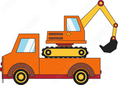 Construction Vehicle Transport Element