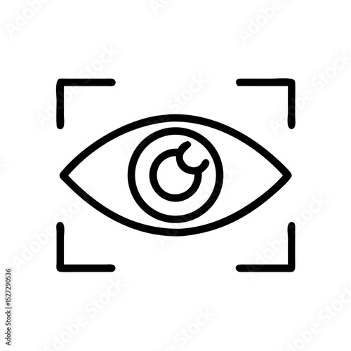 eye scan icon