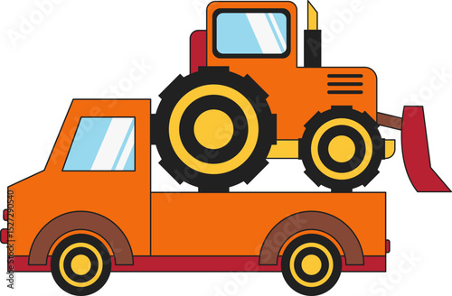 Construction Vehicle Transport Element