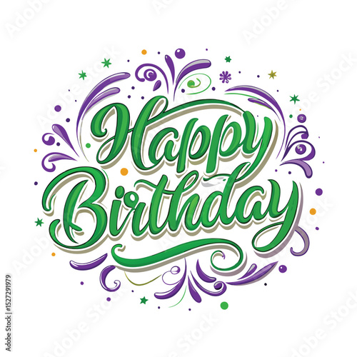 Happy Birthday Graphic Design