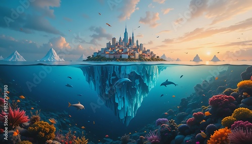 City Beneath the Sea: A Stunning Underwater Metropolis