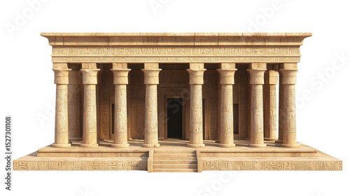 Temple of the Inscriptions base Transparent background, PNG file