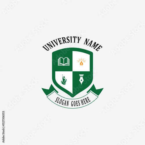 3025 educational logo school college university learning institute book academy organization