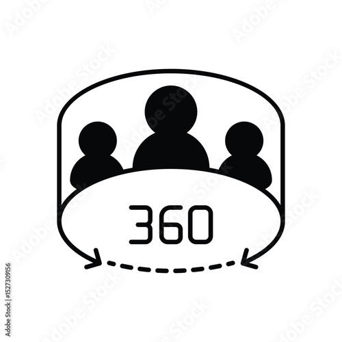 Vr Conference Icon vector