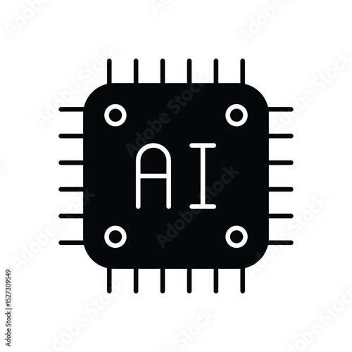 Artificial Intelligence Icon vector