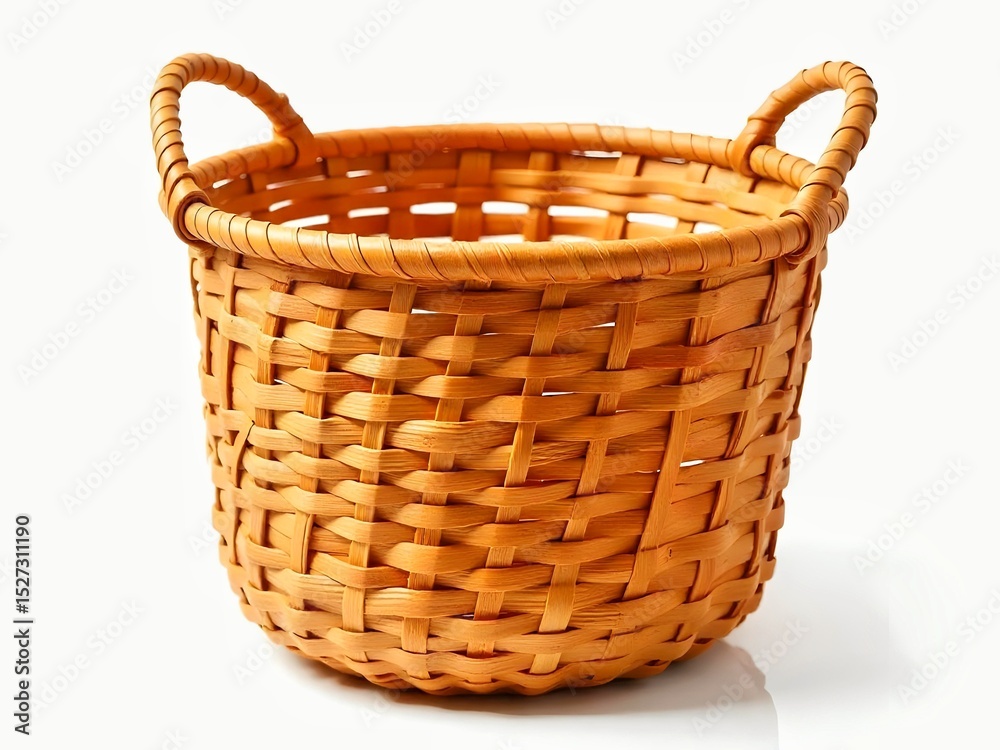 Fototapeta premium Rattan Storage Basket