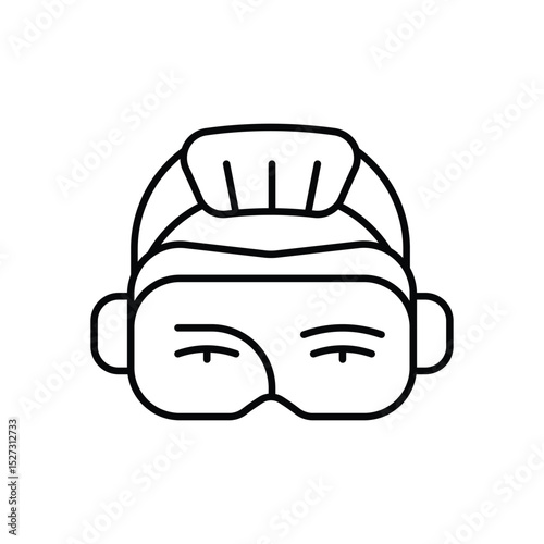 Ar Glasses Icon vector