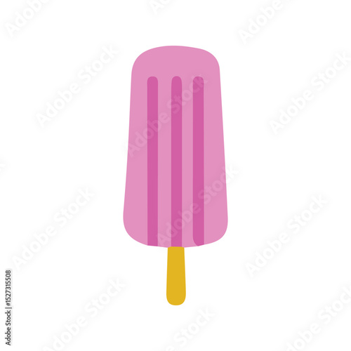 pink ice cream