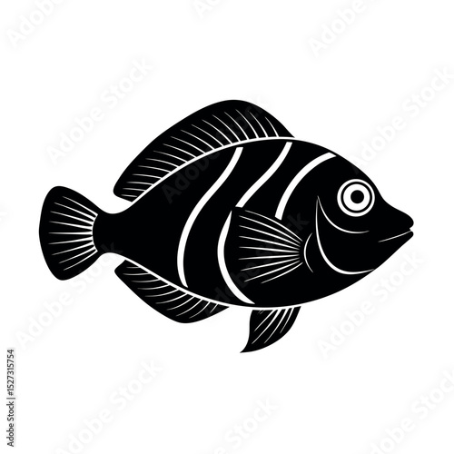 dogfish vector silhouette