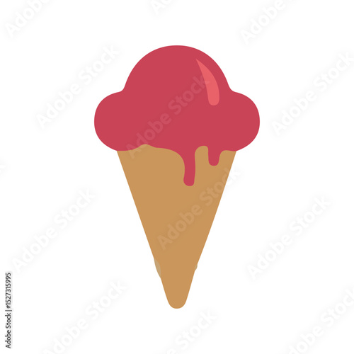 ice cream in a cone