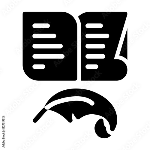 writing Solid icon