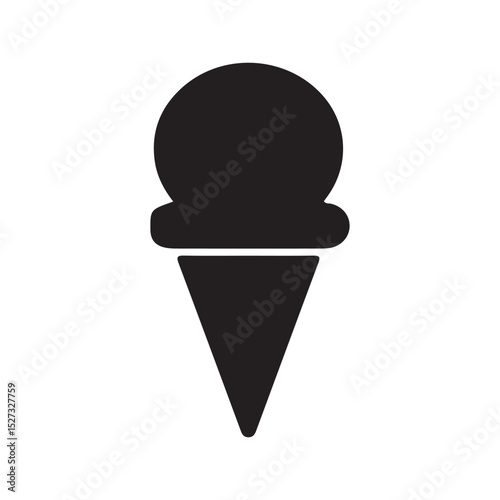 vector ice cream icon