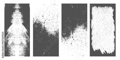 Noise grain background, pointillism dots gradient or dotwork pattern, vector stipple effect. Grain noise halftone or grainy texture or dotwork grain noise