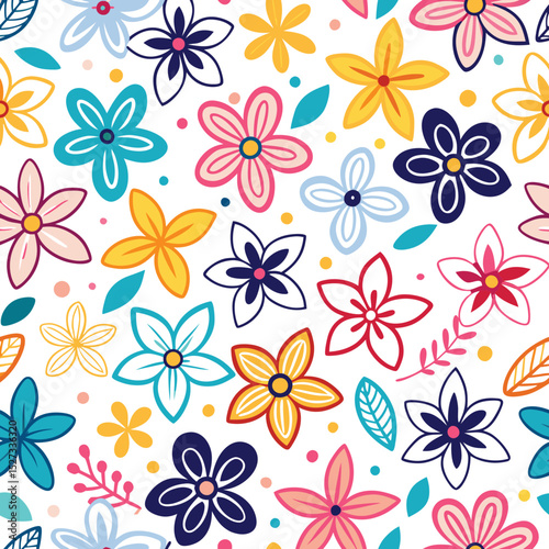 Vibrant floral pattern (1)