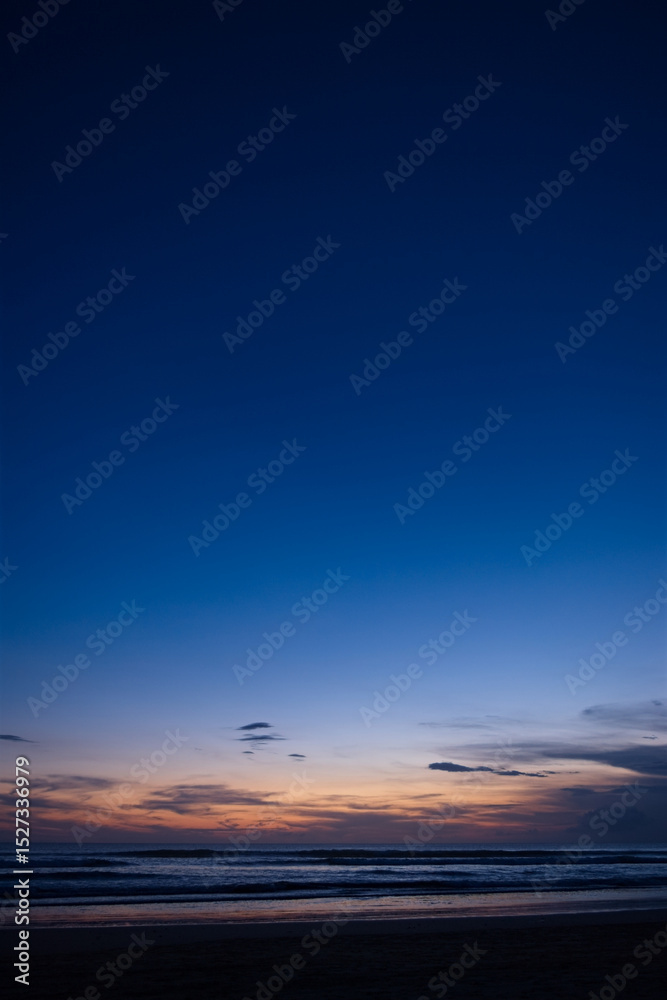 Obraz premium バリ島クタビーチの夕景