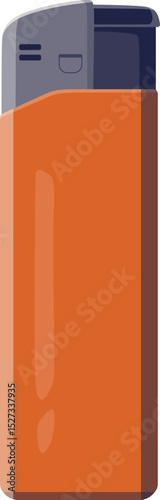 Orange Refillable Lighter