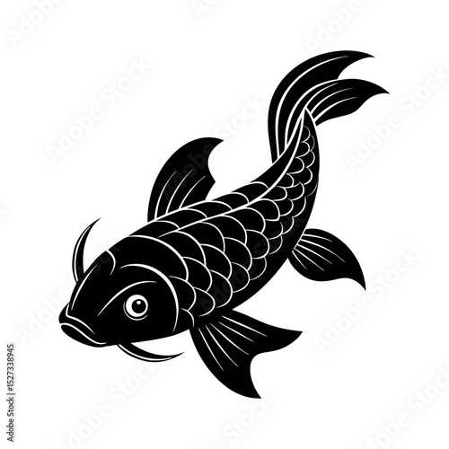 lamprey vector silhouette