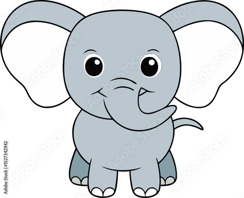 elephant cartoon animal drawing