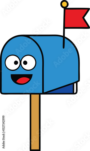 funny cartoon mailbox