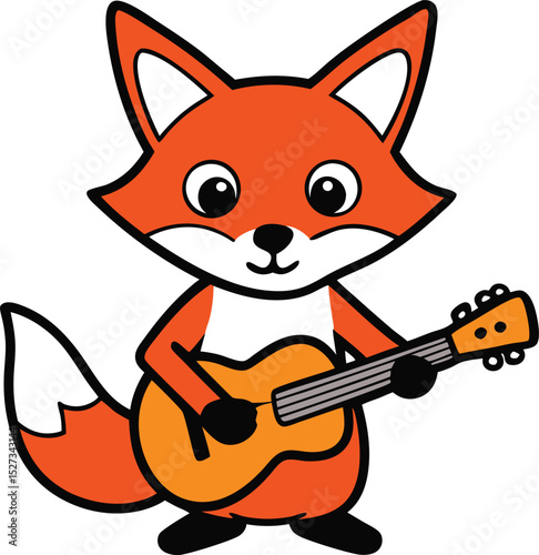 funny fox cartoon