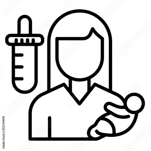 Nursing Room Vector Icon