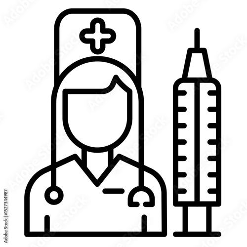 Nurse Vector Icon