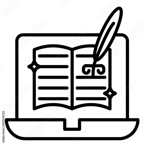 Publisher Vector Icon