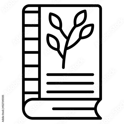 Botany Vector Icon