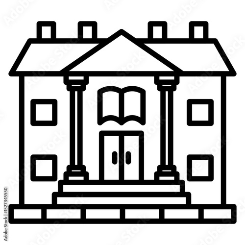 University Vector Icon