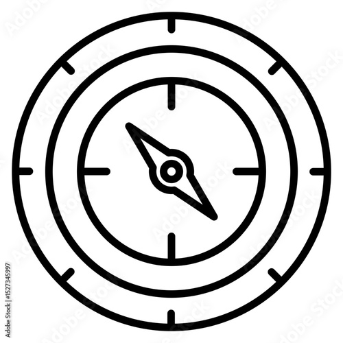 Compass Vector Icon