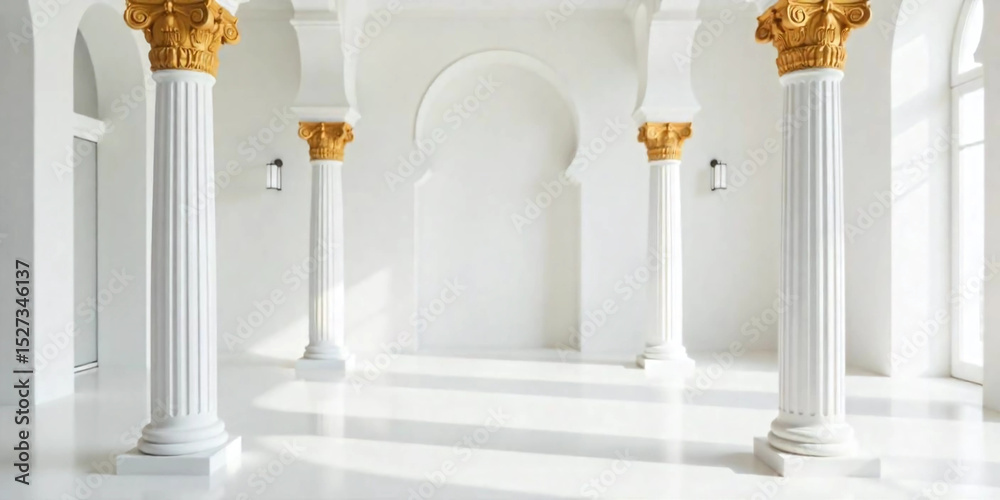 Fototapeta premium columns in the mosque