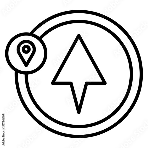 Navigation Vector Icon